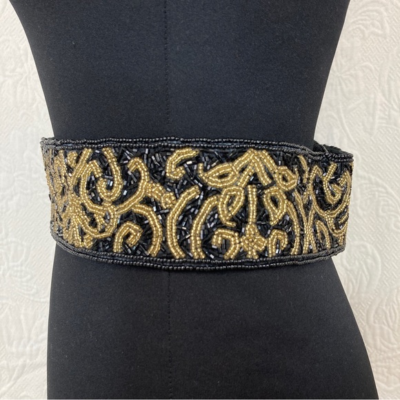 Talbots Fully Beaded Belt - Picture 2 of 8